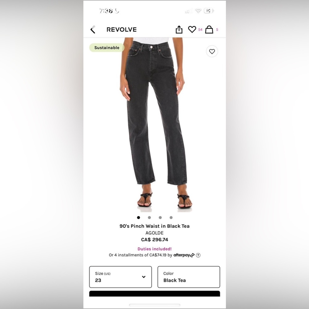 Agolde denim